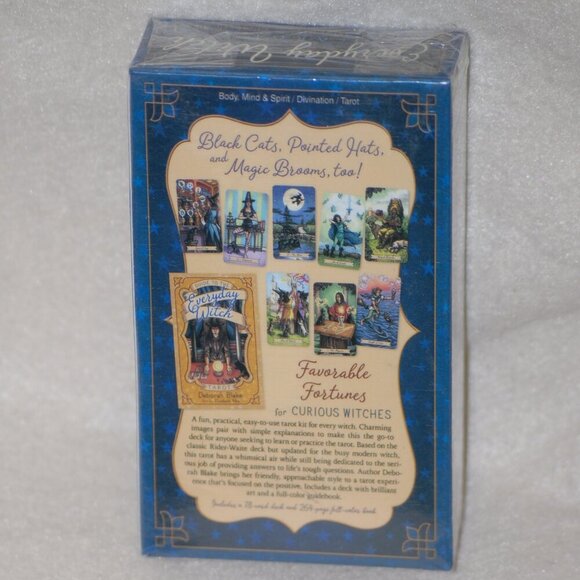 Everyday Witch Tarot 78 Card & Guidebook Based on Rider Waite by Deborah Blake - Picture 2 of 4